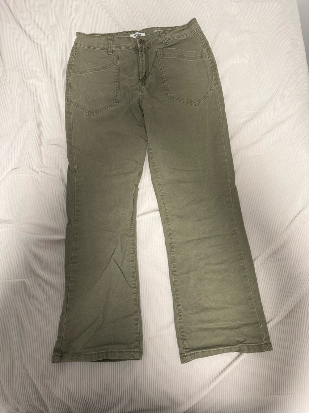 kenzie High Rise Cropped Flare Jeans